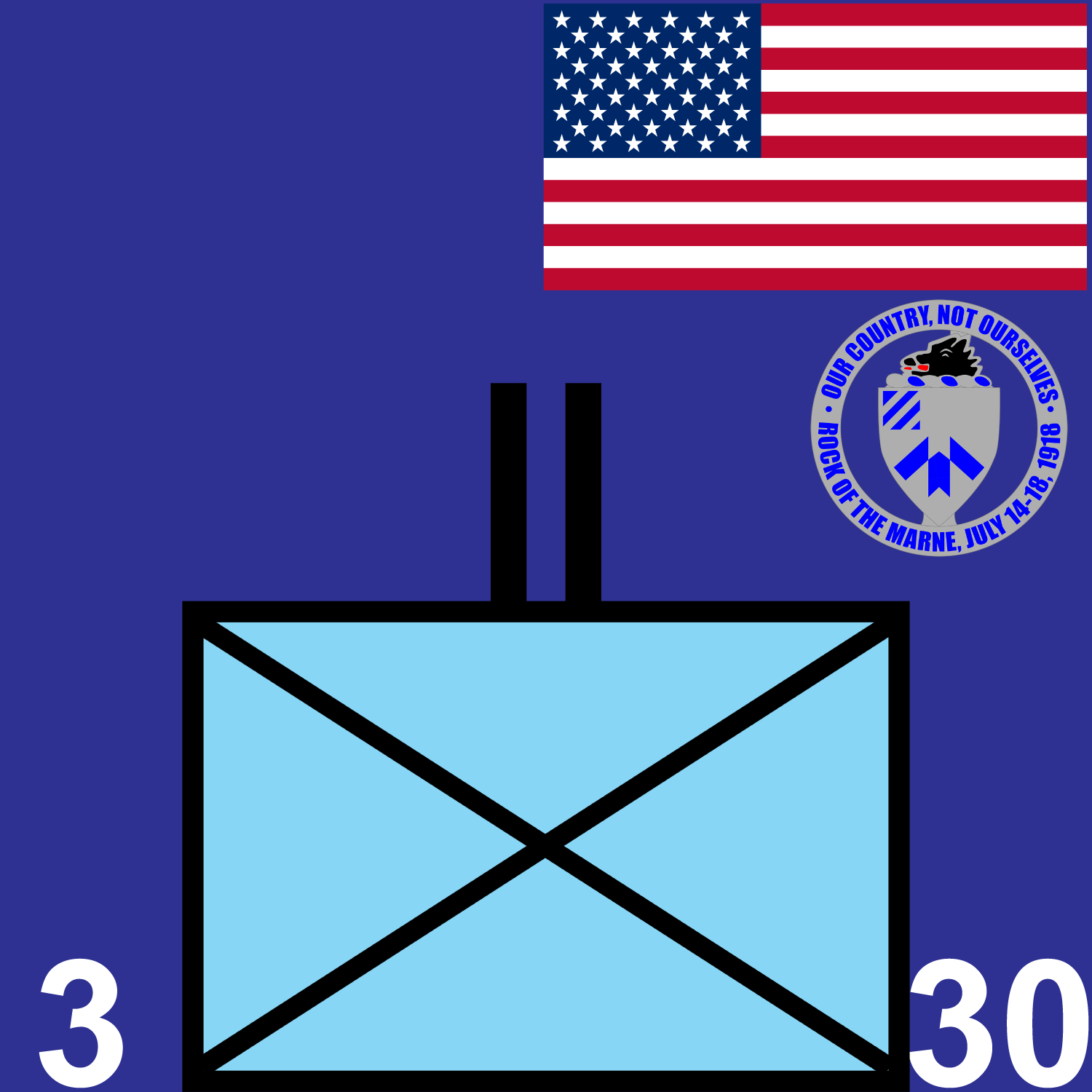 3d Battalion, 30th Infantry Regiment icon
